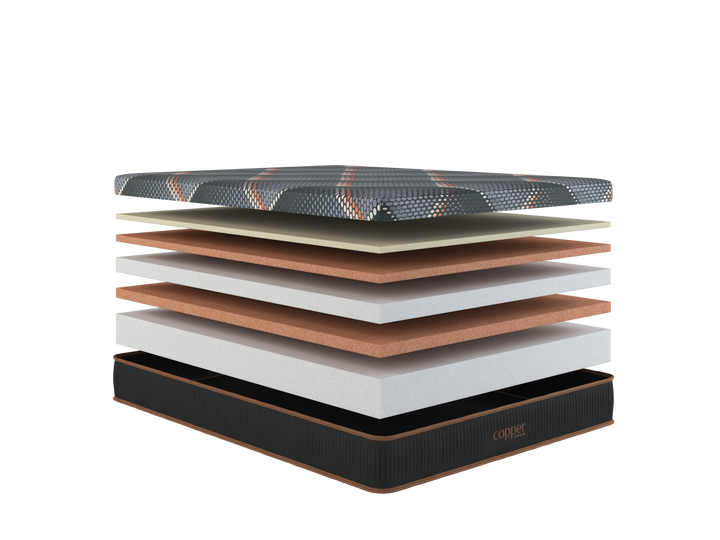 Copper Foam Plush Smoothtop Mattress by SpringAir