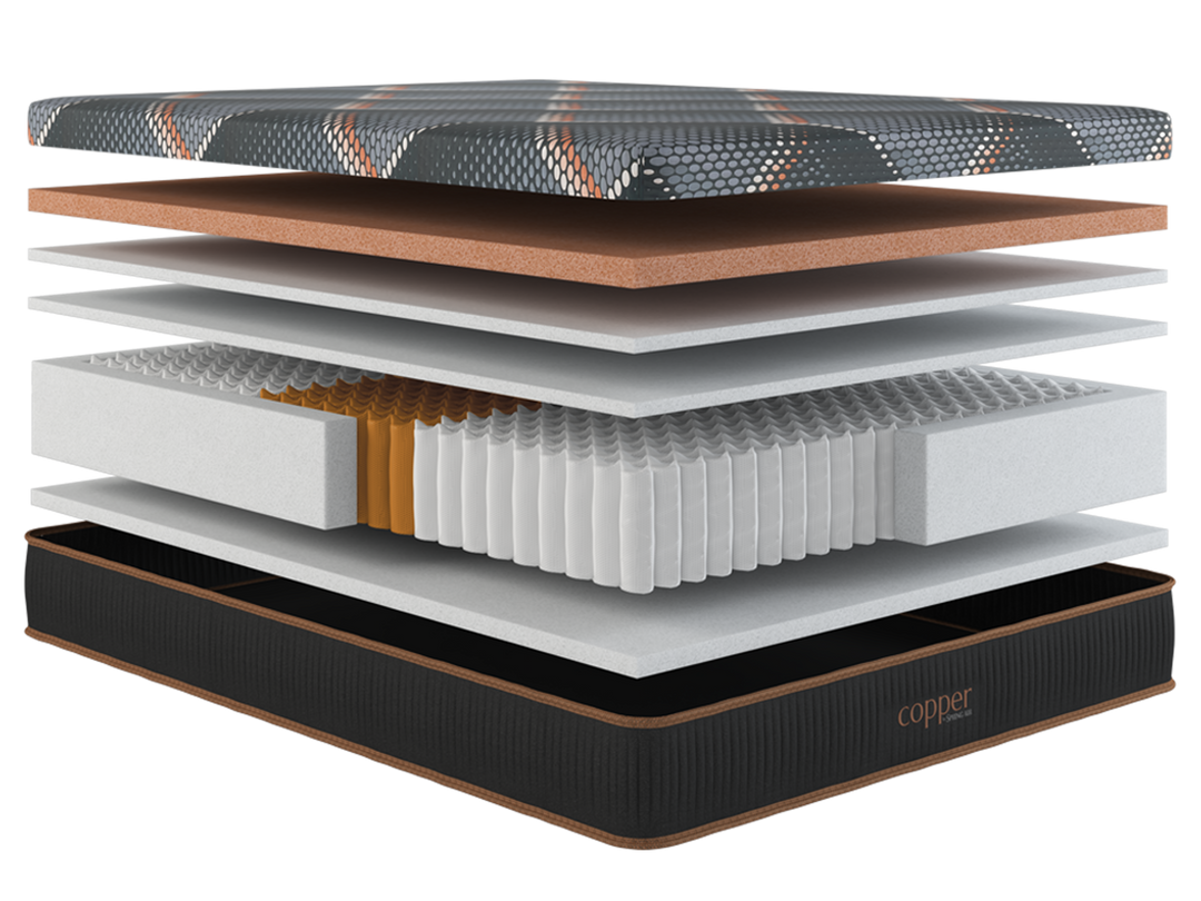 Copper Hybrid Firm Smoothtop Mattress by SpringAir