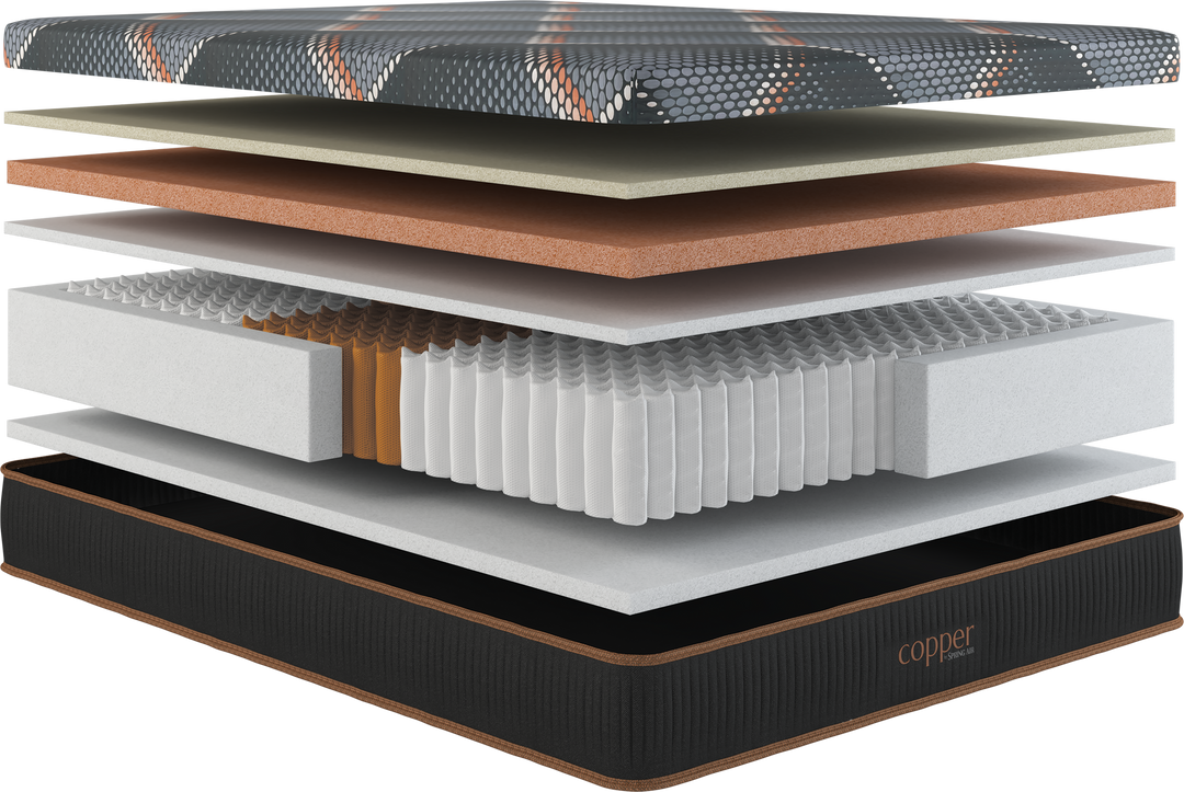 Copper Hybrid Plush Smoothtop Mattress by SpringAir