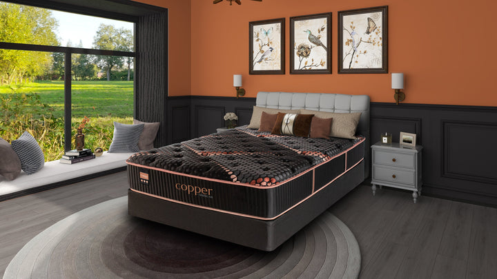 Copper Hybrid Firm Quilted Mattress by SpringAir