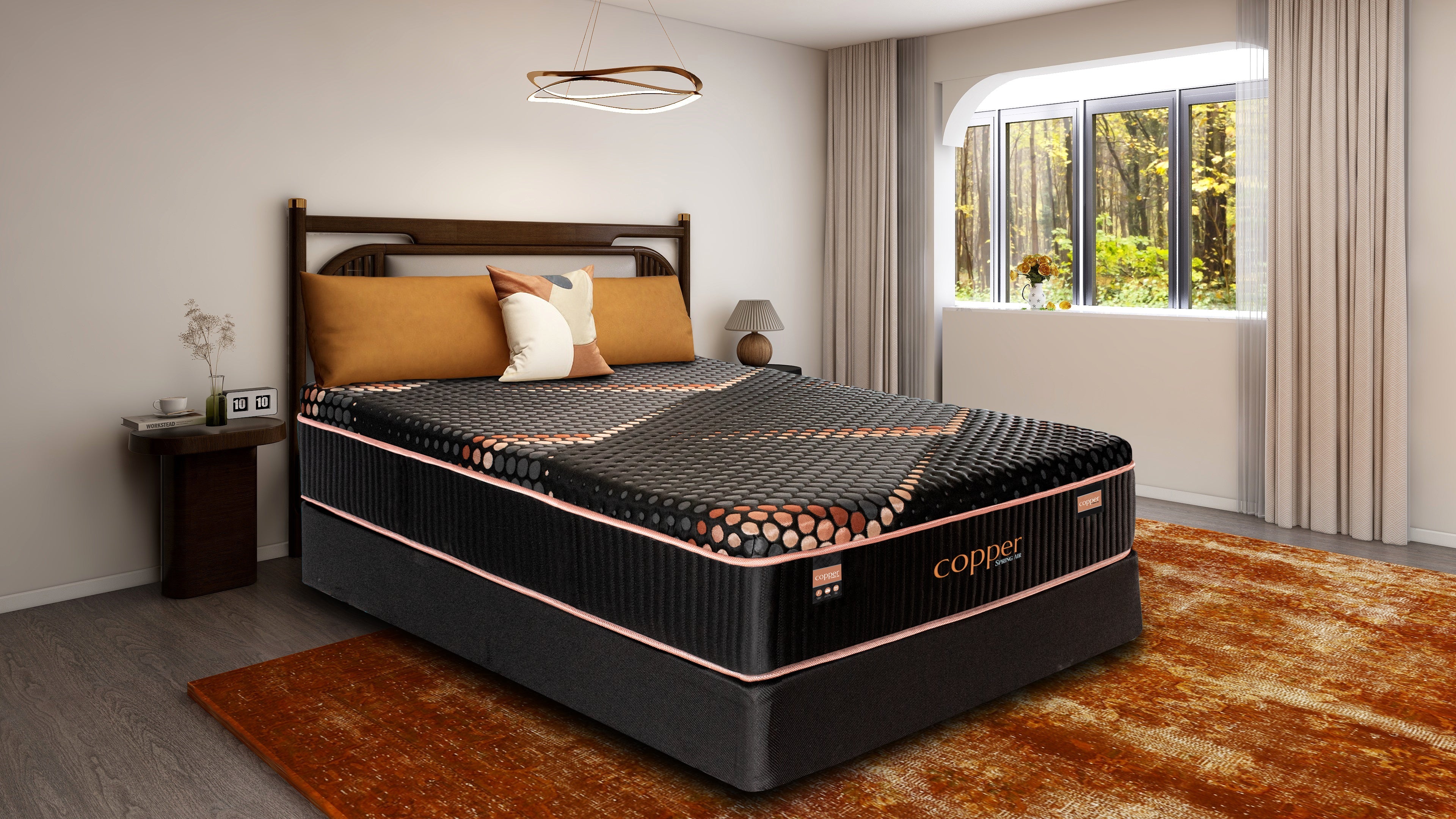 Copper Hybrid Plush Smoothtop Mattress by SpringAir