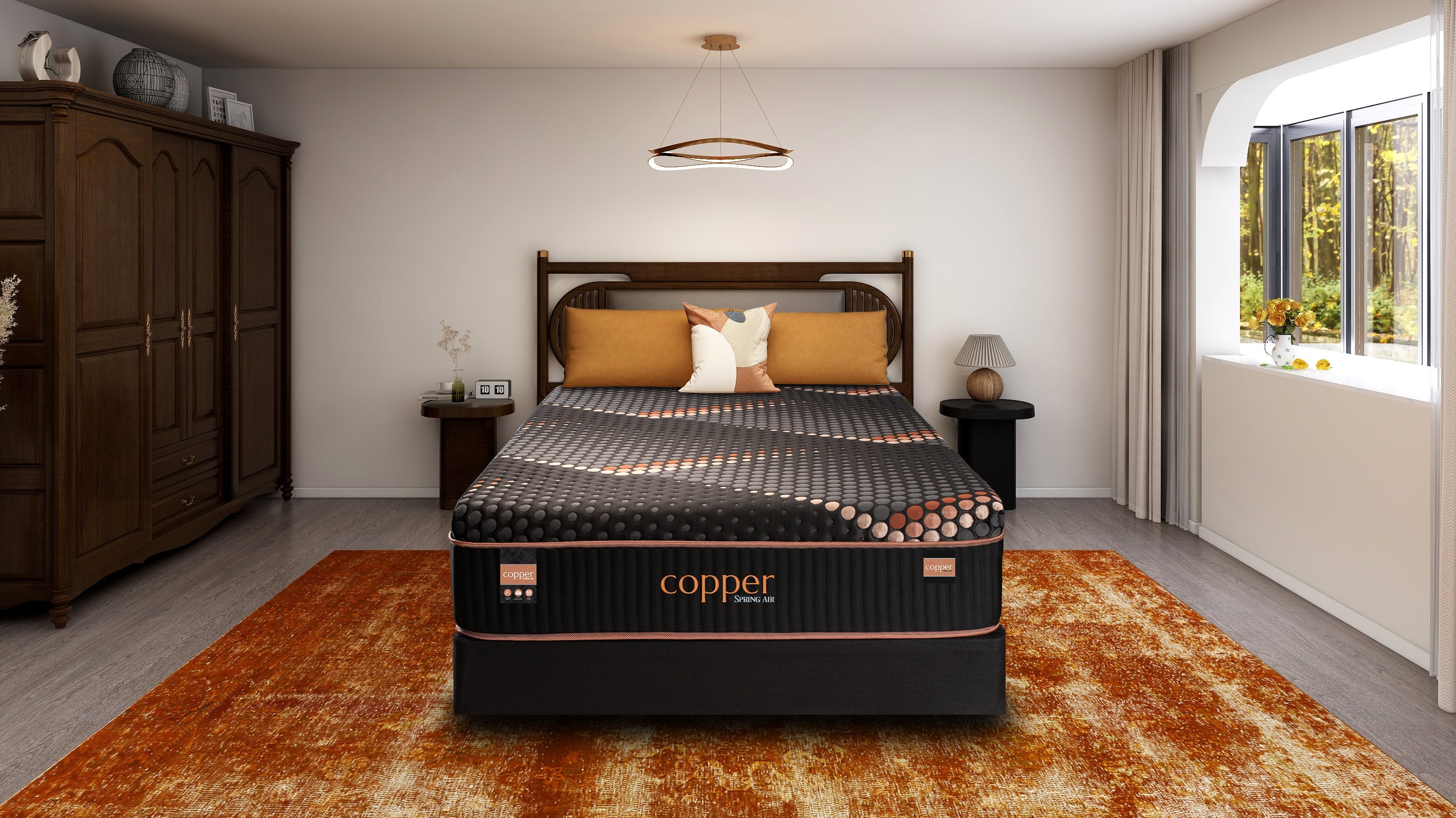 Copper Hybrid Plush Smoothtop Mattress by SpringAir