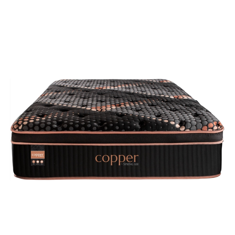 Copper Quilted  Euro Pillow Top Mattress by SpringAir