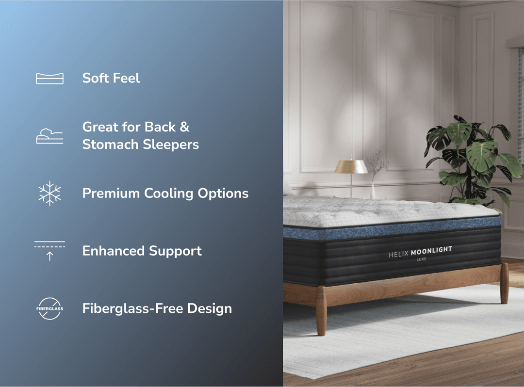 Moonlight Luxe Plush Mattress by Helix