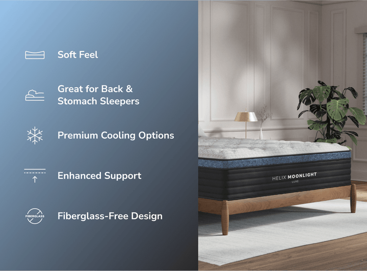 Moonlight Luxe Plush Mattress by Helix
