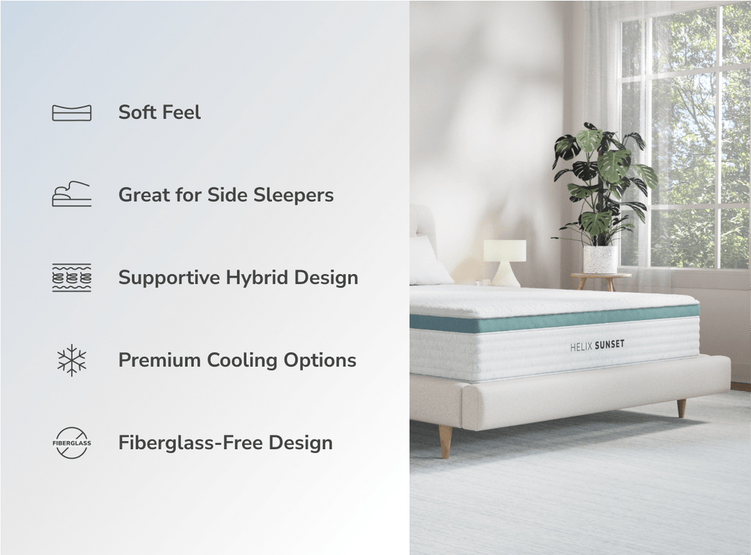 Sunset Core Plush Mattress by Helix